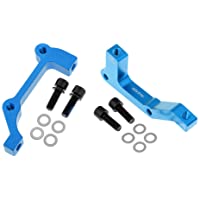 IPOTCH Juego de 2 Spares Adapter Adaptador Disco Bicicleta Post Mount Freno Delantero o Trasero Montaje de Discos de…